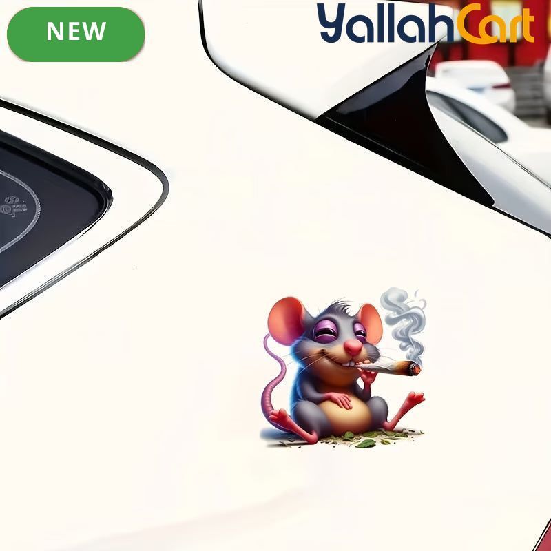 Cool Mouse Vinyl Sticker