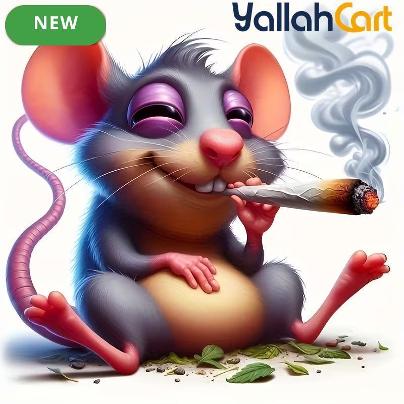 Cool Mouse Vinyl Sticker