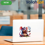 Cool Mouse Vinyl Sticker