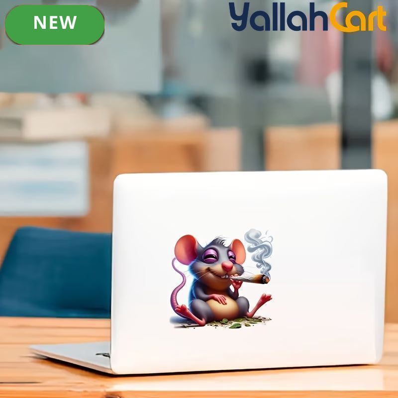 Cool Mouse Vinyl Sticker