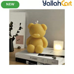 30-Piece Little Bear Scented Candles – Smokeless Decorative Candles for Home & Birthdays