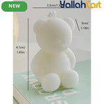 30-Piece Little Bear Scented Candles – Smokeless Decorative Candles for Home & Birthdays