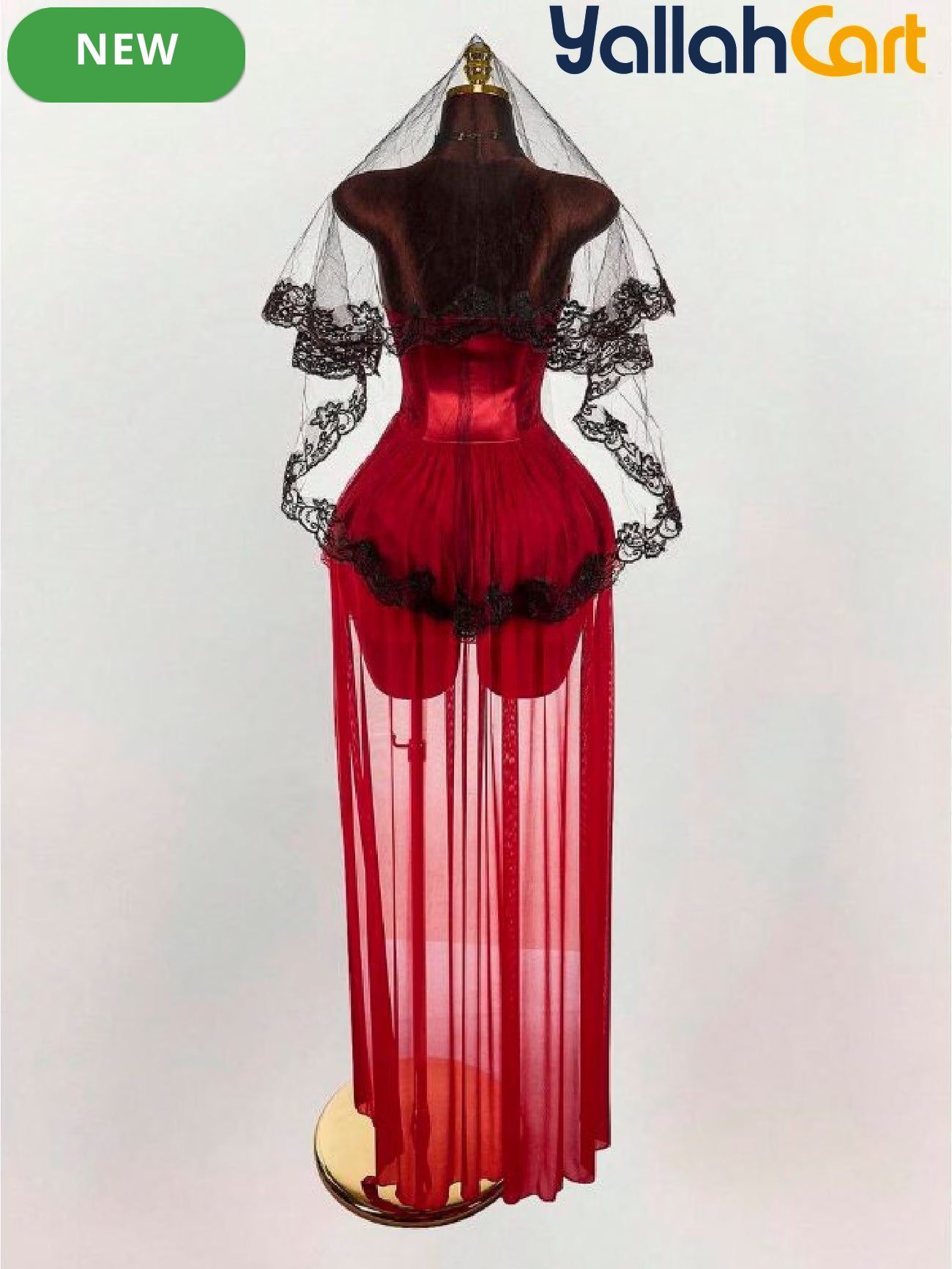 Women's Y2K Gothic Lace Corset Dress