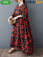 Elegant A-Line Ball Gown Dress with Collar & Batwing Sleeves