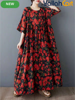 Elegant A-Line Ball Gown Dress with Collar & Batwing Sleeves