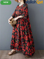 Elegant A-Line Ball Gown Dress with Collar & Batwing Sleeves