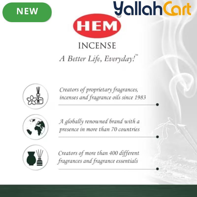 HEM Jasmine Backflow Incense Cones – 40-Piece Brown Jasmine Fragrance Cones