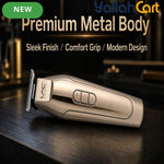 Premium Golden Metal End Hair Edger Trimmer – Coffee Color