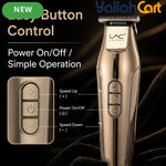 Premium Golden Metal End Hair Edger Trimmer – Coffee Color