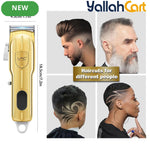 Professional Cordless Hair Clippers for Men – Golden
