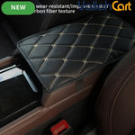 Car Center Armrest Mat PU Leather Armrest Protector Pad
