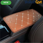 Car Center Armrest Mat PU Leather Armrest Protector Pad
