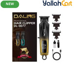 DL-0077 Hair Trimmer Rechargeable Beard & Hair Grooming Trimmer Multicolor