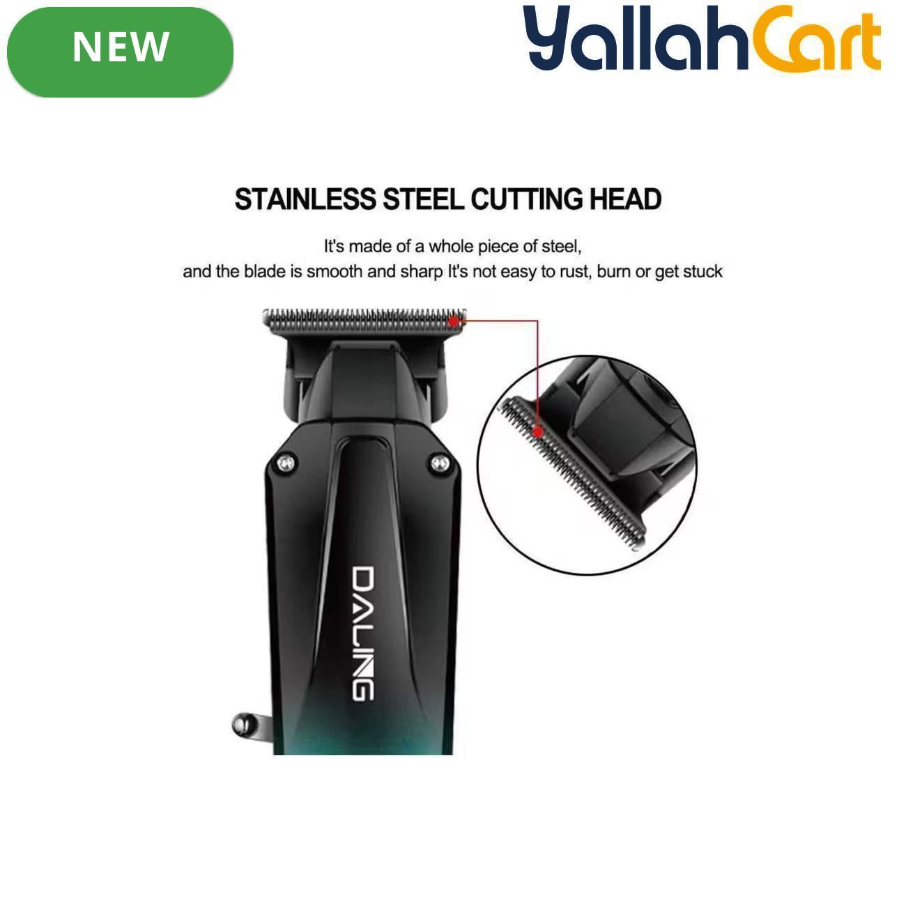 DL-0077 Hair Trimmer Rechargeable Beard & Hair Grooming Trimmer Multicolor
