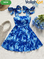 Plus Size Women’s Bohemian Floral Dress – Oversized Off-Shoulder Loose Fit Dress