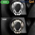 3D Metal Engine Start Stop Push Button Sticker Car Interior
