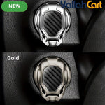3D Metal Engine Start Stop Push Button Sticker Car Interior