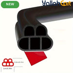 Universal Car Door Weatherstrip Double Layer Thickened Soundproof Seal