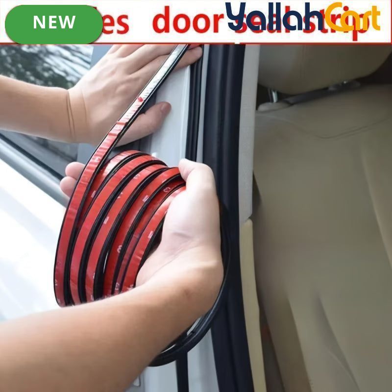 Universal Car Door Weatherstrip Double Layer Thickened Soundproof Seal