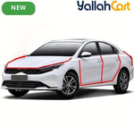 Universal Car Door Weatherstrip Double Layer Thickened Soundproof Seal