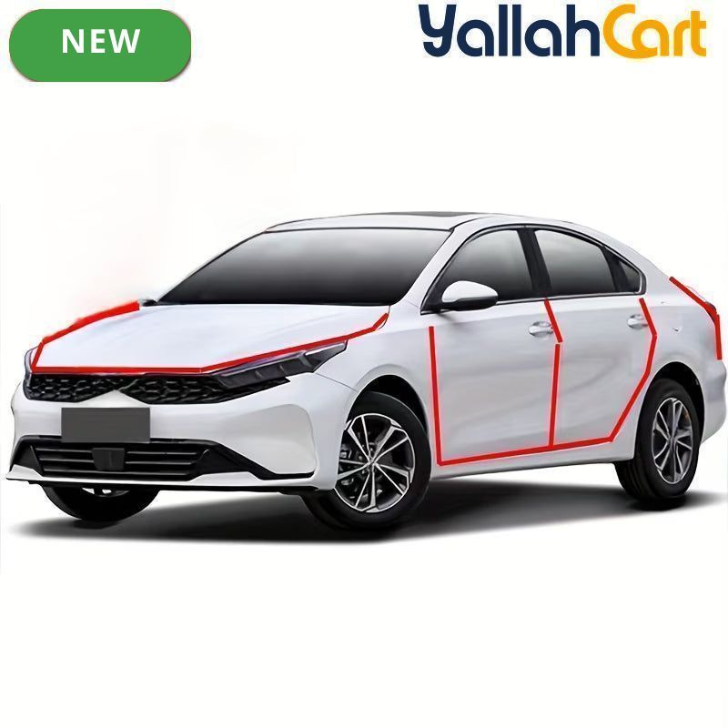 Universal Car Door Weatherstrip Double Layer Thickened Soundproof Seal