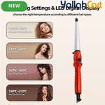 45W Ceramic Hair Straightener & Curler – Black