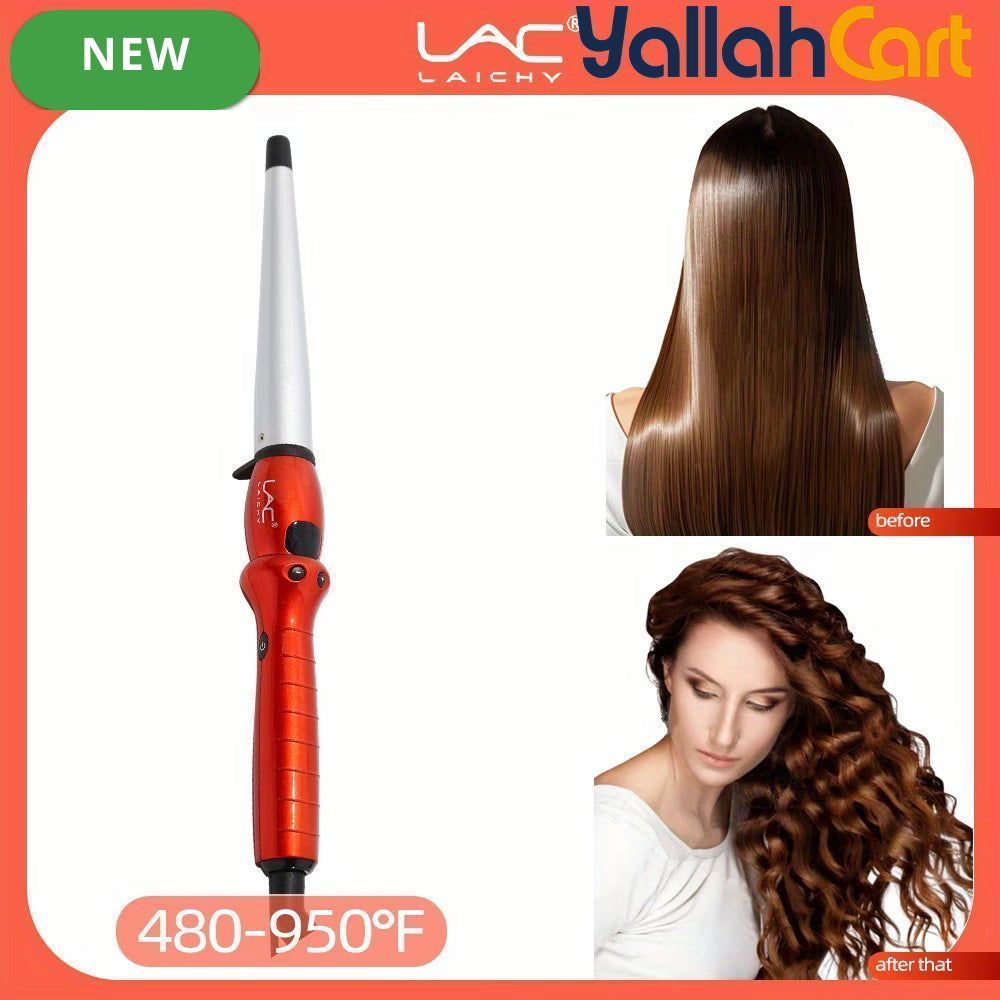 45W Ceramic Hair Straightener & Curler – Black
