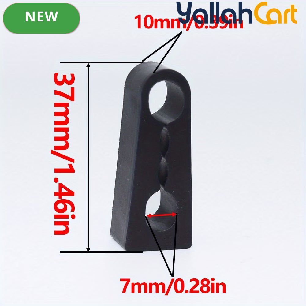4 Pieces Car Door Lock Sound Deadener Dampers for BMW