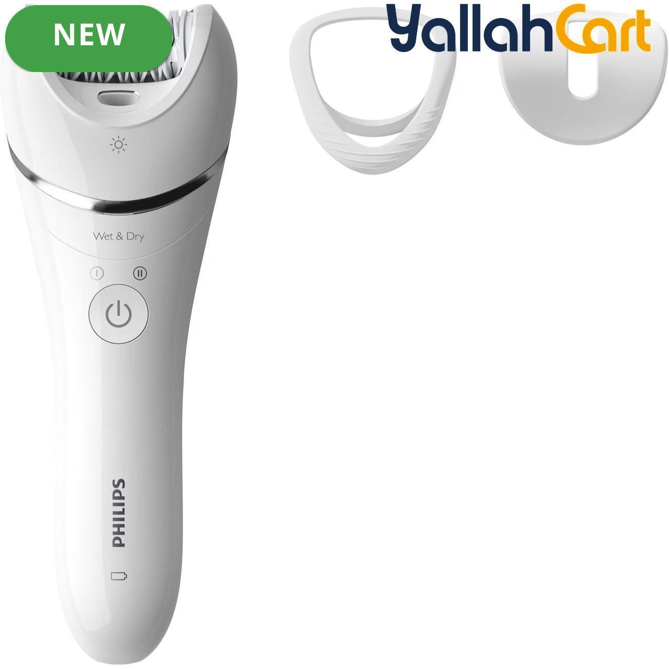 Philips BRE700/01 Series 8000 Wet & Dry Epilator – White