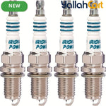 4 Pieces IK20 5304 Iridium Power Spark Plugs for Select Vehicles