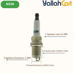 4 Pieces IK20 5304 Iridium Power Spark Plugs for Select Vehicles