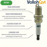 4 Pieces IK20 5304 Iridium Power Spark Plugs for Select Vehicles