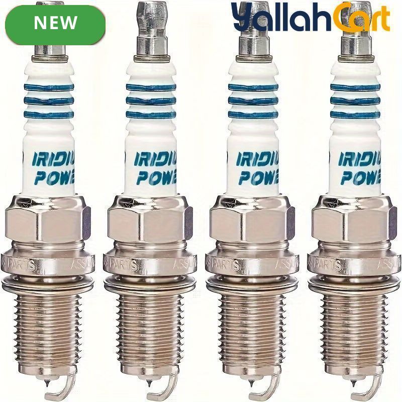 4 Pieces IK20 5304 Iridium Power Spark Plugs for Select Vehicles