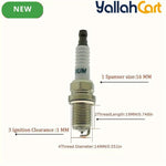 4 Pieces IK20 5304 Iridium Power Spark Plugs for Select Vehicles