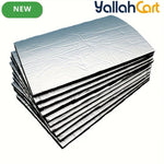 10 Pieces Car Hood Sound Deadening Panels 5mm Thermal Insulation