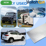 10 Pieces Car Hood Sound Deadening Panels 5mm Thermal Insulation