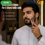 Classic Retro Metallic Hair Edger Trimmer Coffee Color