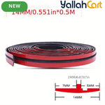 Universal Rubber Car Sealing Strip Windshield Roof Window Edge Protector