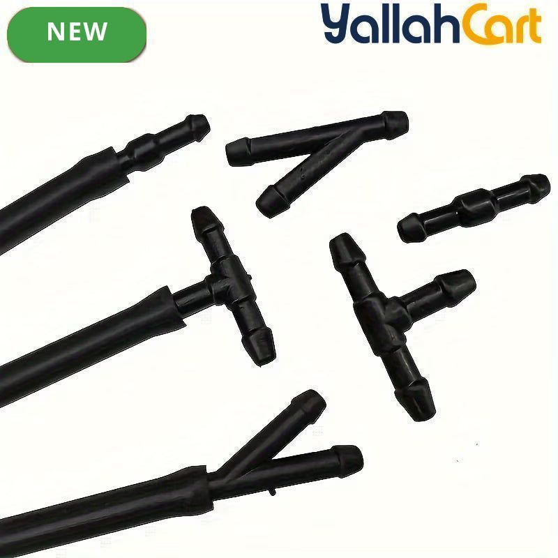 18 Pieces/30 Pieces Car Windshield Washer Pipe Connectors 3 Shapes