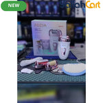 HB-6112 3-in-1 Rechargeable Beauty & Grooming Kit – Pink Epilator, Shaver & Callus Remover