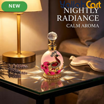 15ml Refillable Peacock Crystal Perfume Bottle – Elegant Essential Oil Dispenser with Metal Base