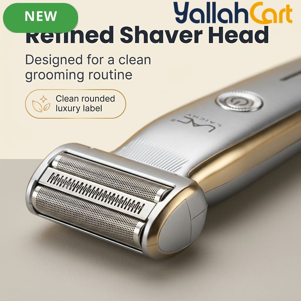3-in-1 Men's Electric Grooming Trimmer – Silvery, USB Rechargeable