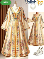 Women's Bohemian Maxi Dress – Elegant Summer Style