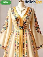 Women's Bohemian Maxi Dress – Elegant Summer Style