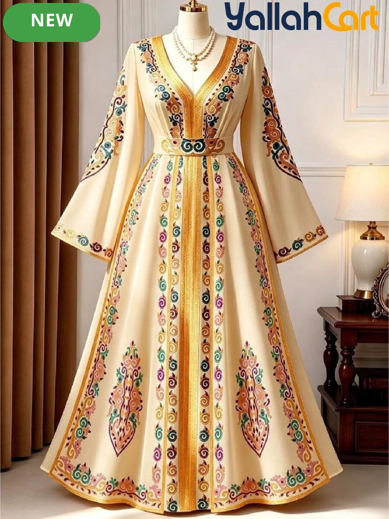Women's Bohemian Maxi Dress – Elegant Summer Style