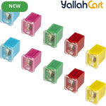 10 Pieces Automotive Low Profile Micro Cartridge Fuse Assortment 20A-60A