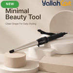 Professional Tapered Curling Wand with Negative Ion Technology – Champagne
