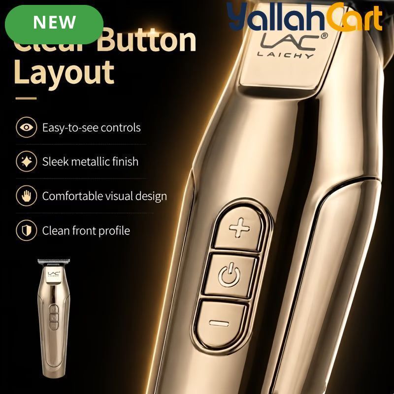 Golden Metal Precision Detail Hair Trimmer Kit