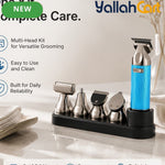 4-in-1 Men's Grooming Kit with Premium Metal Handle