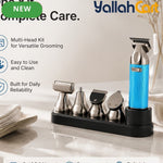 4-in-1 Men's Grooming Kit with Premium Metal Handle